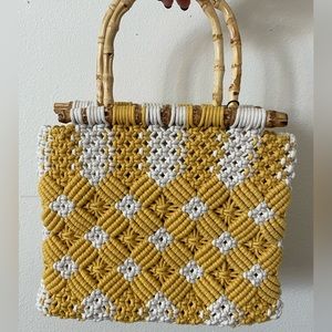 NWT Zara crochet purse